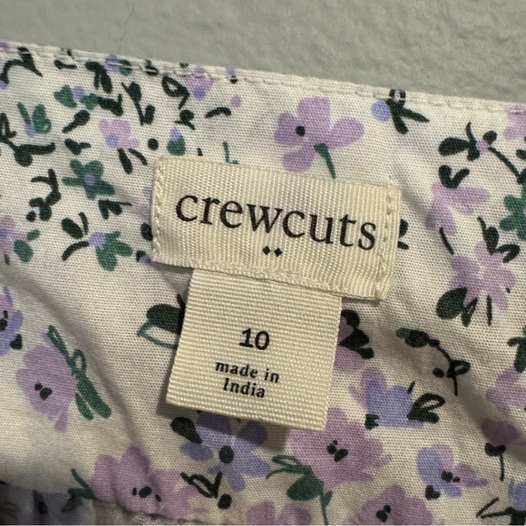 Crewcuts Floral Girls Dress Short Sleeve Cottagecore Peasant 10 - Picture 6 of 7